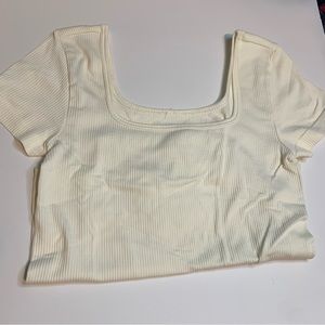 Short Sleeve off white body suit